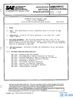 SAE AMS4441C PDF