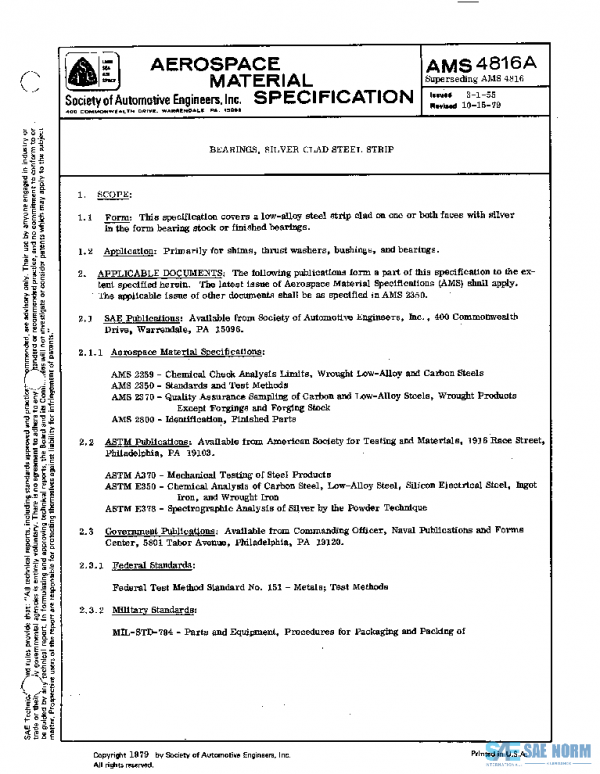 SAE AMS4816A PDF