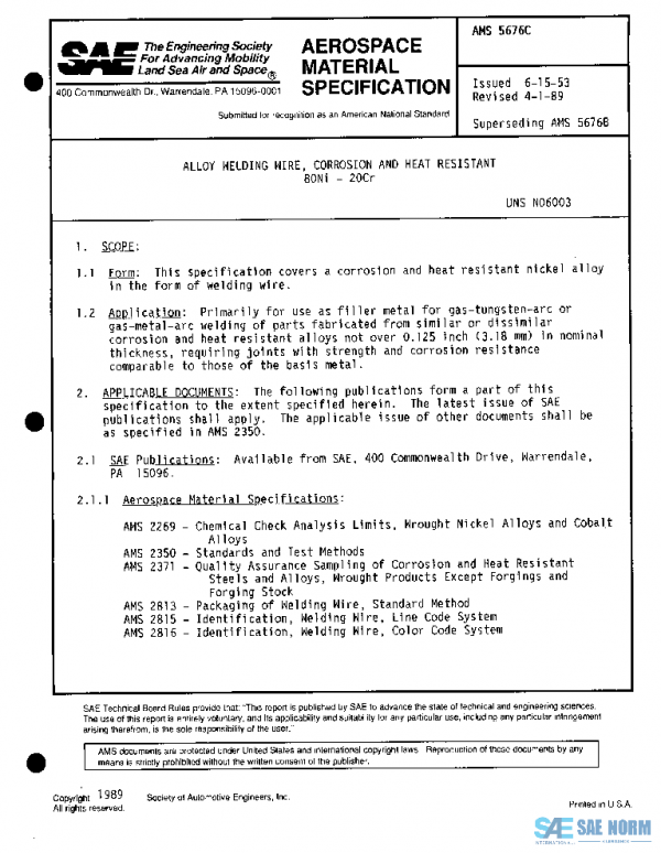 SAE AMS5676C PDF
