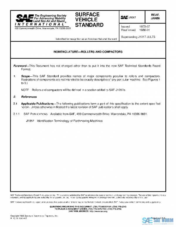SAE J1017_198601 PDF SAE J1017_198601 PDF