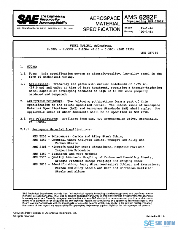 SAE AMS6282F PDF