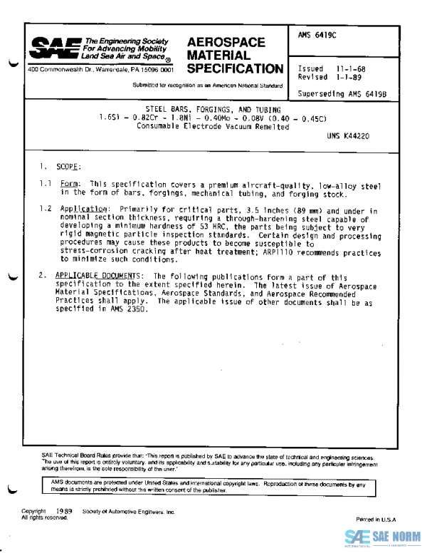 SAE AMS6419C PDF