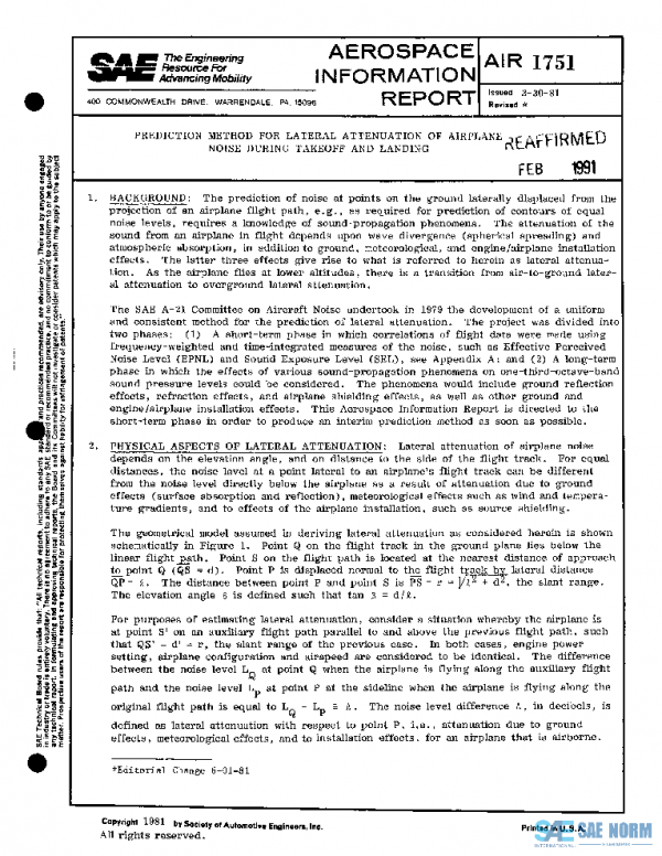 SAE AIR1751 PDF