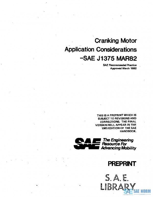 SAE J1375_198203 PDF SAE J1375_198203 PDF