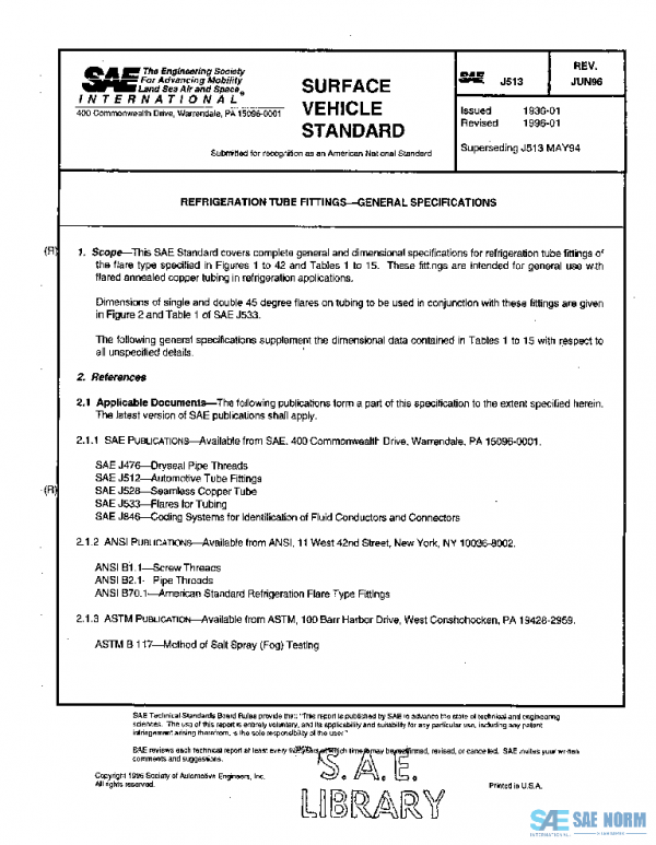 SAE J513_199606 PDF