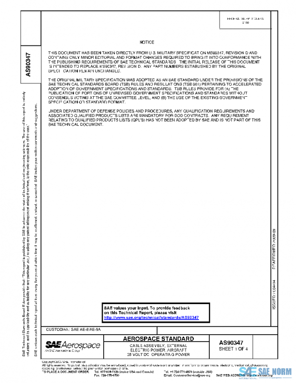 SAE AS90347 PDF