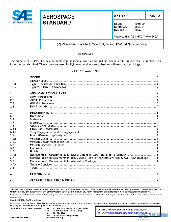 SAE AS4167D PDF