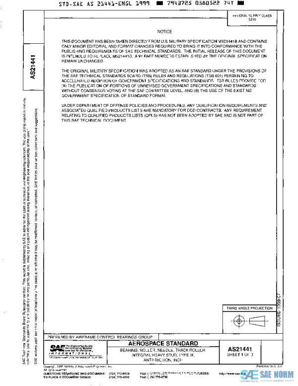 SAE AS21441 PDF