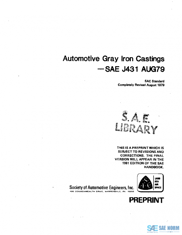 SAE J431_197908 PDF SAE J431_197908 PDF