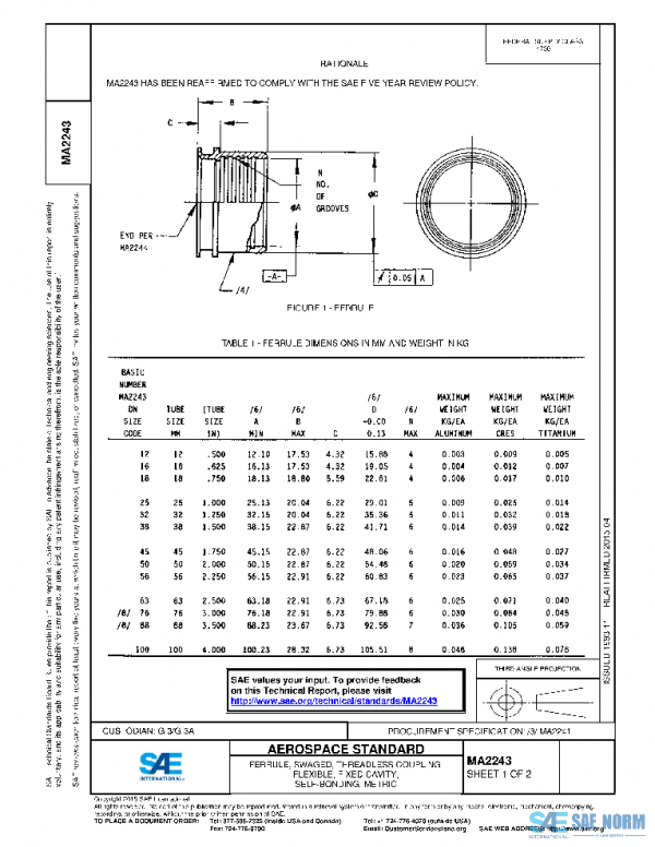 SAE MA2243 PDF