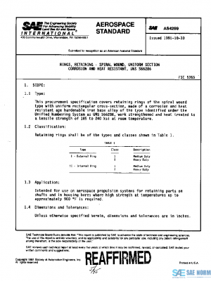 SAE AS4299 PDF