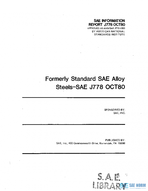 SAE J778A_198010 PDF
