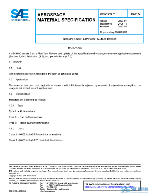 SAE AMS4949C PDF