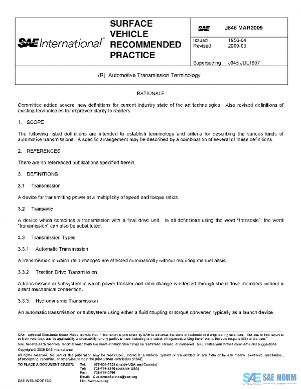 SAE J645_200903 PDF