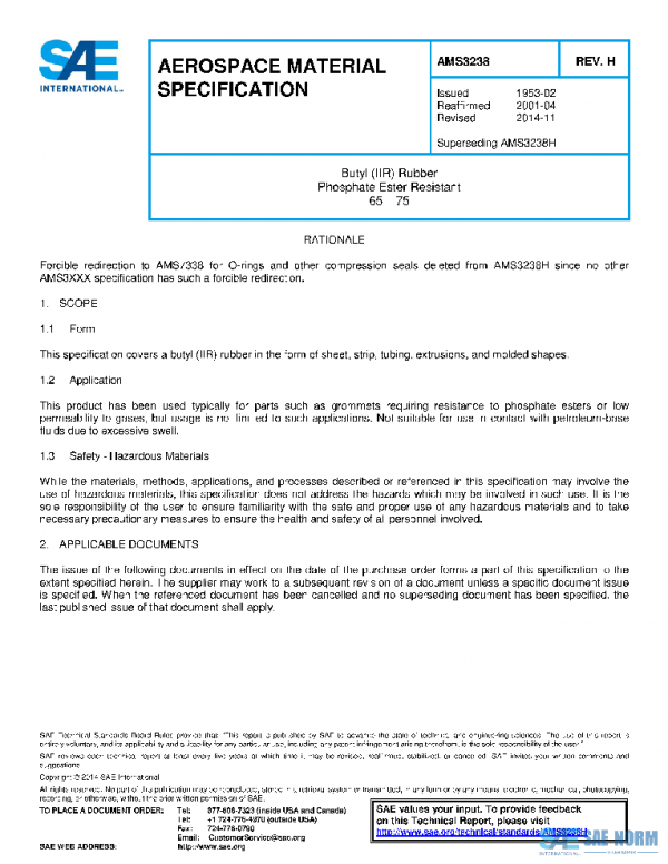 SAE AMS3238H PDF