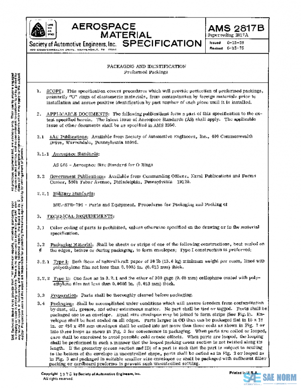 SAE AMS2817B PDF SAE AMS2817B PDF