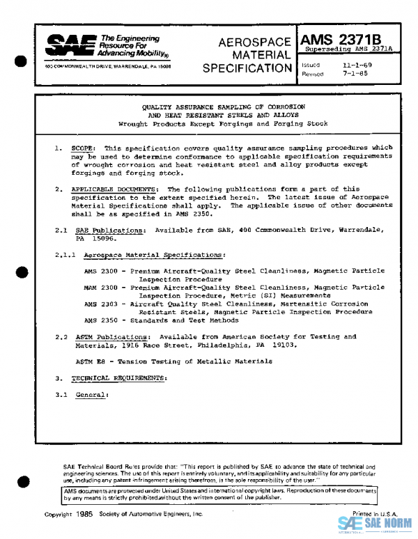 SAE AMS2371B PDF