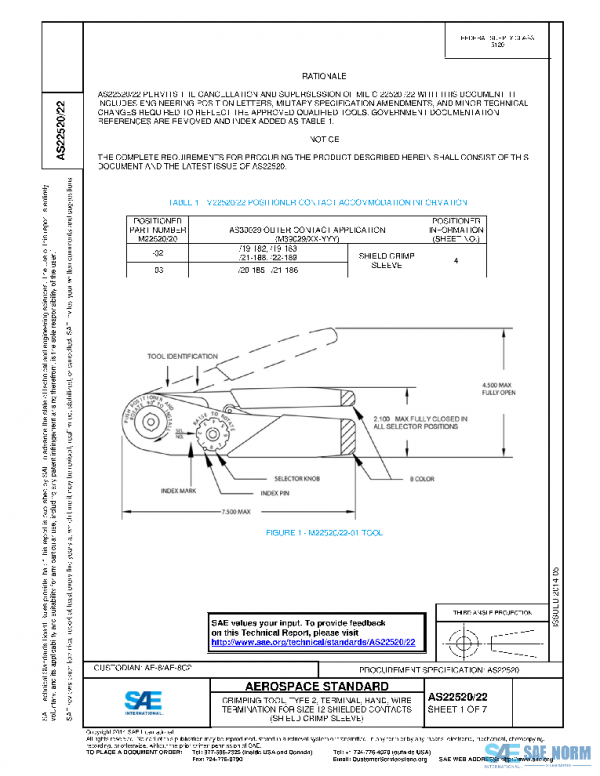 SAE AS22520/22 PDF