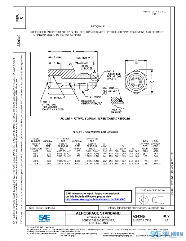 SAE AS4340C PDF SAE AS4340C PDF