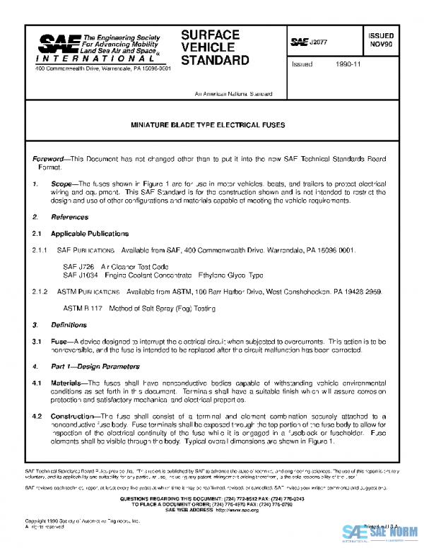 SAE J2077_199011 PDF