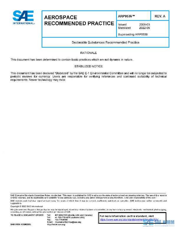SAE ARP9536A PDF