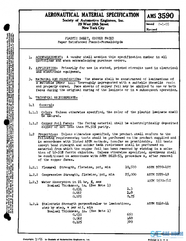 SAE AMS3590 PDF SAE AMS3590 PDF