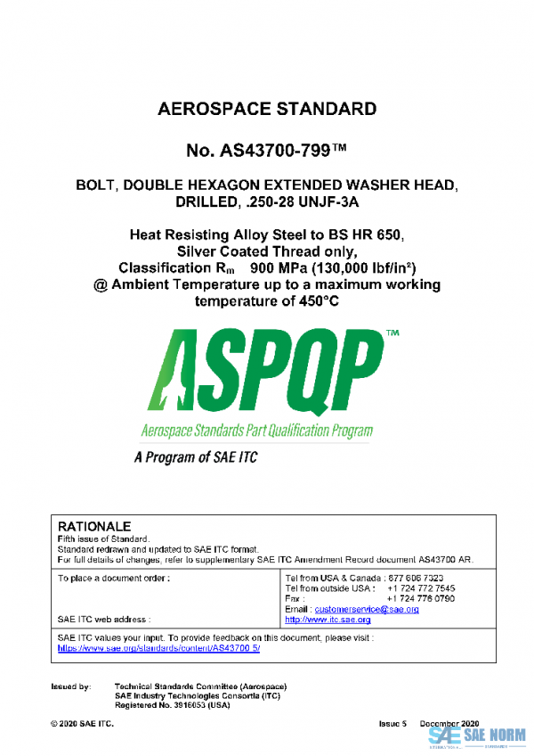 SAE AS43700-5 PDF