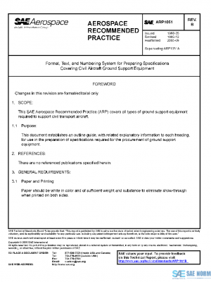 SAE ARP1051B PDF