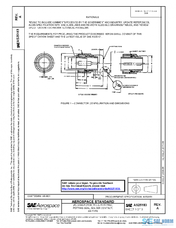 SAE AS25183A PDF SAE AS25183A PDF