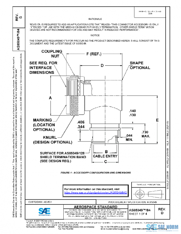 SAE AS85049/84D PDF SAE AS85049/84D PDF