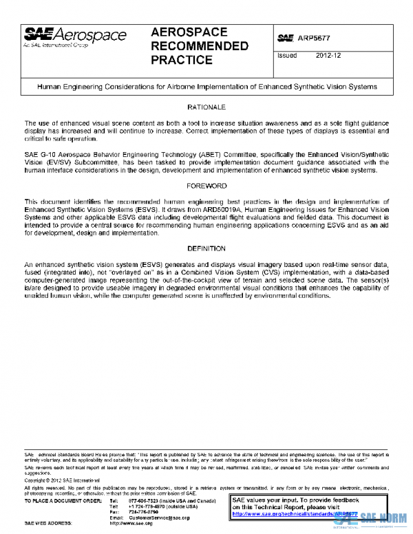 SAE ARP5677 PDF