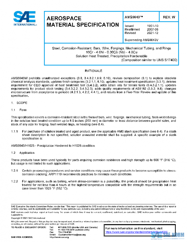 SAE AMS5643W PDF