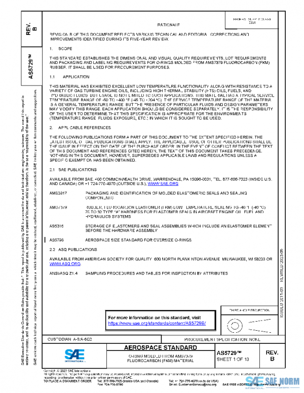 SAE AS5729B PDF