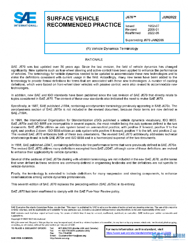 SAE J670_202206 PDF
