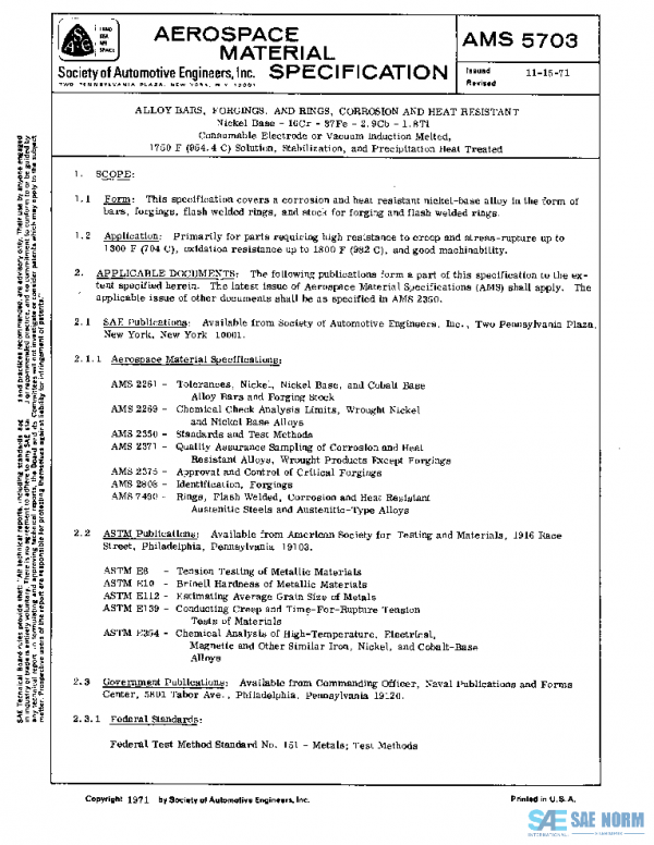 SAE AMS5703 PDF