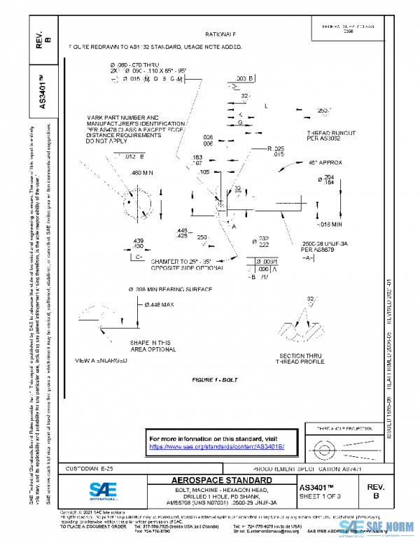 SAE AS3401B PDF