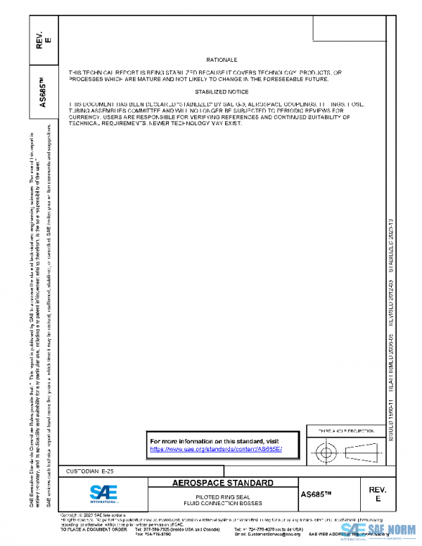 SAE AS685E PDF SAE AS685E PDF