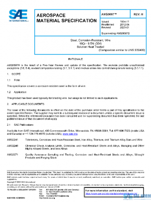 SAE AMS5697H PDF