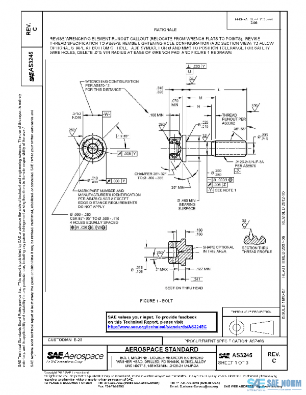 SAE AS3245C PDF