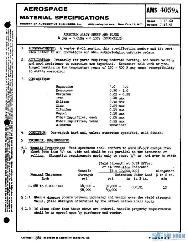 SAE AMS4059A PDF SAE AMS4059A PDF