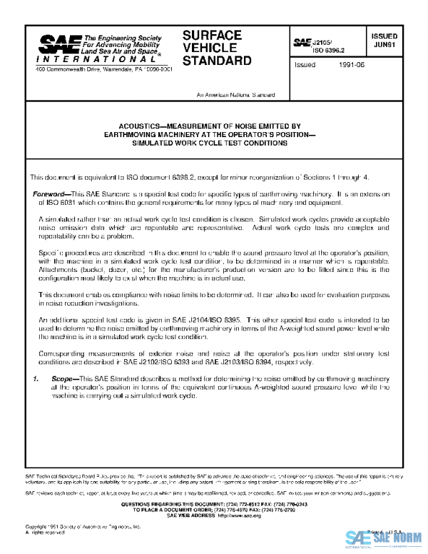 SAE J2105_199106 PDF