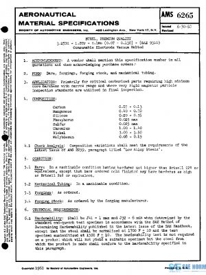 SAE AMS6265 PDF