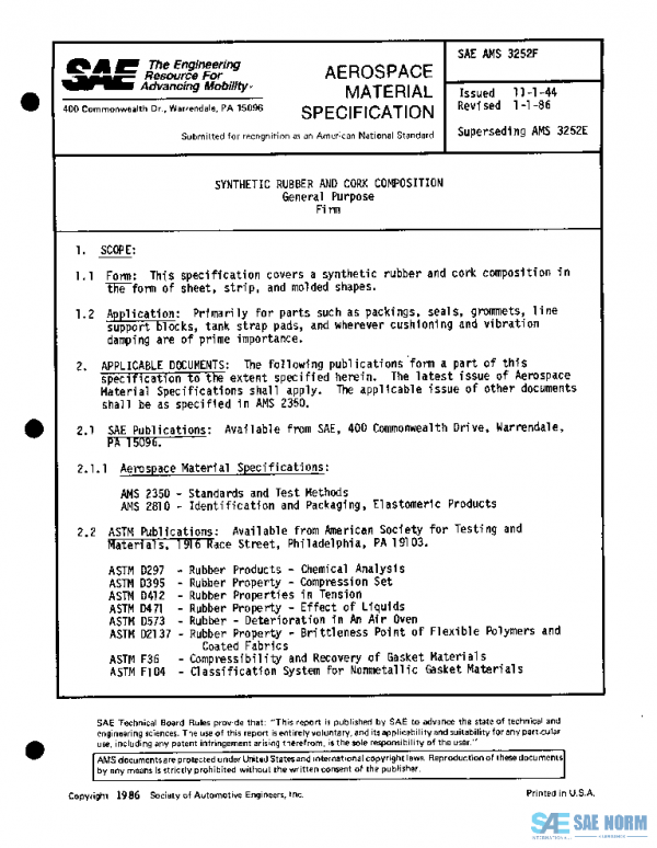 SAE AMS3252F PDF