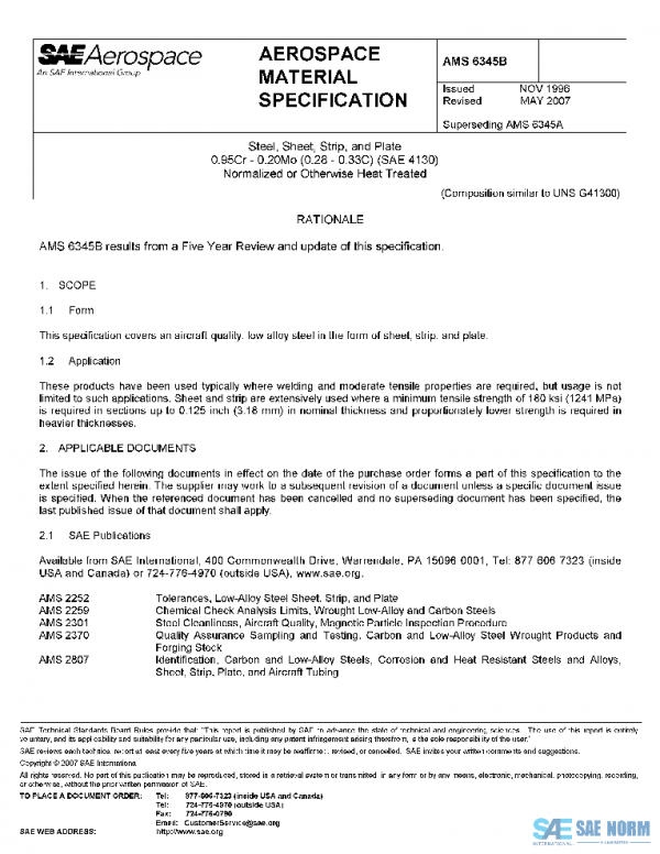 SAE AMS6345B PDF
