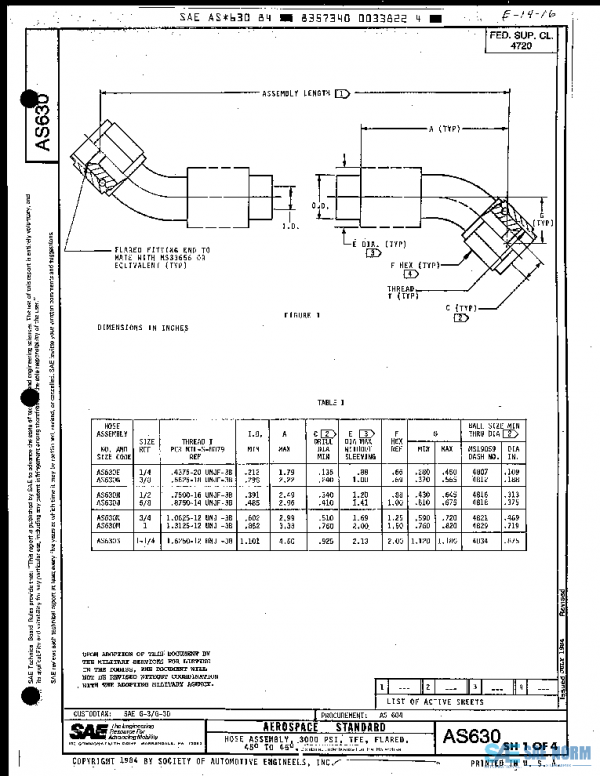 SAE AS630 PDF
