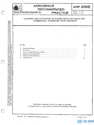SAE ARP268E PDF