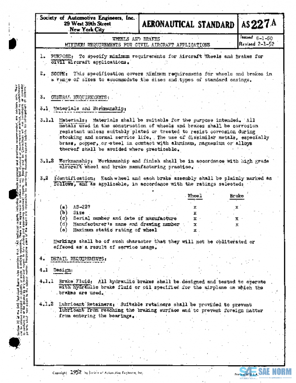 SAE AS227A PDF