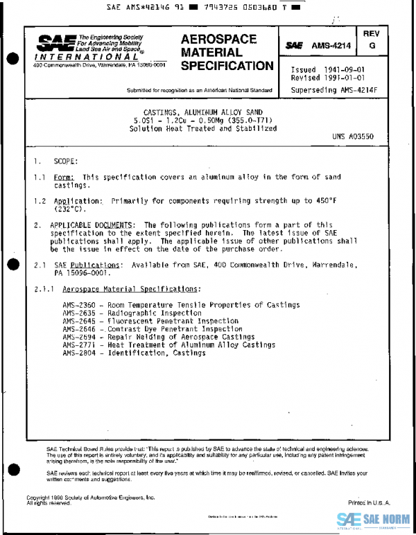 SAE AMS4214G PDF