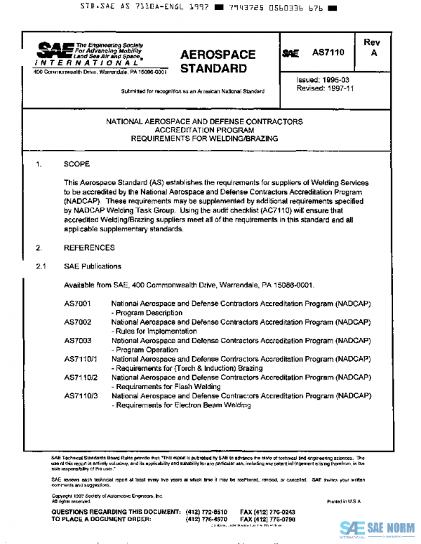 SAE AS7110A PDF