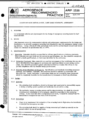 SAE ARP1538 PDF